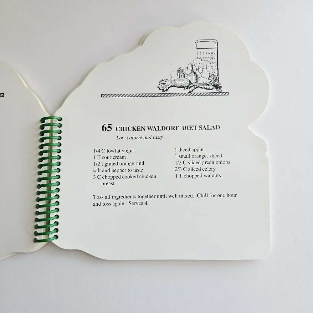 Salad Chef The Grand Cookbook Series Judith Bosley 1993 Recipes Salads Spiral